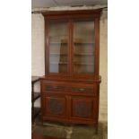 Secretaire bookcase H 235 cm L 120 cm D 49 cm