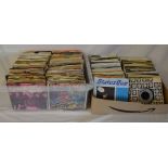 Large quantity of 45 rpm singles