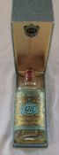 Boxed bottle of Glockengasse 4711 blue and gold eau de cologne double