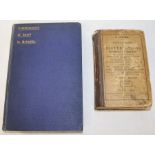 "Reminiscences of Sport in Grimsby" by Bob Lincoln 1912  & "Manuel Classique de Conversations" Paris