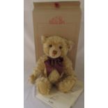 Steiff Year 2000 teddy bear with growler blonde limited annual edition no 9897 H 43 cm complete with