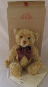 Steiff Year 2000 teddy bear with growler blonde limited annual edition no 9897 H 43 cm complete with