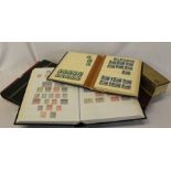 World collection of stamps in 6 albums and stock books, mostly pre 1970 - useful lot including