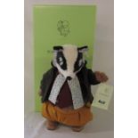 Steiff Beatrix Potter limited edition Tommy Brock 515/1500 2008 light russet H 33 cm complete with