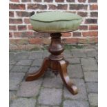 Victorian piano stool