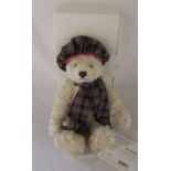 Steiff Danbury Mint exclusive Hamish bear from the Steiff four seasons bears series H 32 cm complete