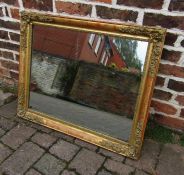 Vintage gilt framed mirror 84 cm x 70 cm