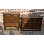 2 Ercol cabinets inc music cabinet