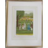 Vincent Haddelsey (1934-2010) limited edition horse racing themed lithographic print 42/50 'In the