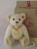 Steiff The Millenium Bear exclusively for Danbury Mint mohair H 32 cm complete with box and