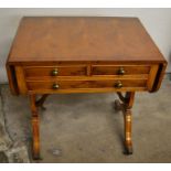 Small Bevan Funnell Reprodux reproduction Regency sofa table