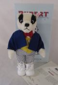 Steiff Rupert Classic collection Bill Badger limited edition 651/1500 H 28 cm complete with box