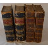 2 volumes of Imperial Gazetteer Of England & Wales 1870 & Volumes I & III British Traveller 1819