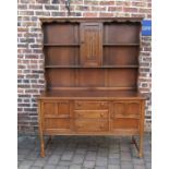 Oak dresser L 140 cm D 49 cm H 187 cm