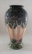 Large Moorcroft cluny pattern vase H 26 cm