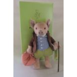 Steiff Beatrix Potter limited edition Pigling Bland 172/1500 2008 H 34 cm complete with box and