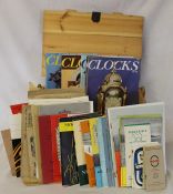 Selection of Clocks magazines & vintage seed catalogues from Lincolnshire firms including Sinclairs,