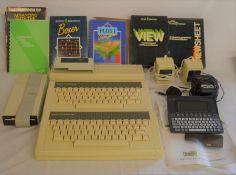 Circa 1982: 2 Acorn Electron computers with power packs, PRES Plus 1 Interface, PRES Advance Plus