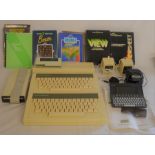 Circa 1982: 2 Acorn Electron computers with power packs, PRES Plus 1 Interface, PRES Advance Plus