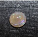 Unmounted jelly opal approximately 3.65ct