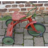 Vintage child's batwing tricycle