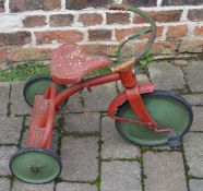 Vintage child's batwing tricycle