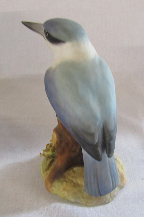 2 boxed Royal Crown Derby kingfisher birds - Australian kingfisher signed J Griffiths H 13.5 cm & - Image 5 of 9