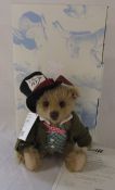 Steiff Mad Hatter limited edition teddy bear beige H 30 cm 1339/1500 complete with box and