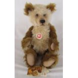 Steiff classic mohair cappuccino colour teddy bear H 33 cm