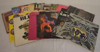 Approximately 19 vinyl LP's from mainly the 1980's including David Bowie, Thin Lizzy & The Jam