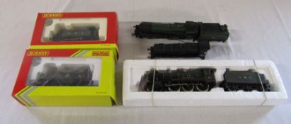 Selection of Hornby model trains inc R2304 Industrial Locomotive and R3678 GWR 0-4-0 locomotive no