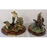 Border Fine Arts 'Flash and Lightning' James Herriot limited edition figurine 558/1250 H 27 cm (