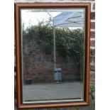 Modern wall mirror 87cm by 61cm