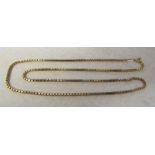 9ct gold necklace weight 18.1 g L 61 cm