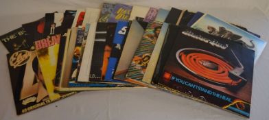 Large quantity of mainly 1970's/80's vinyl LP's including Elvis Costello, ELO, Status Quo etc