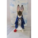 Steiff Peter Rabbit 1904 replica limited edition 766/1500 22 cm 2010 complete with box and