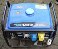 Tool Master dual voltage petrol generator