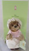 Steiff Beatrix Potter Mrs Tiggy-winkle limited edition 1112/1500 with box