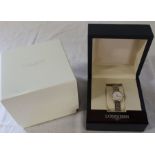 Ladies Longines automatic wristwatch with date aperture no 38210888 (face 2.5 cm or 3 cm inc