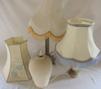 3 table lamps (af)