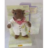 Steiff Wind in the Willows Ratty limited edition 2375/4000 25 cm with box