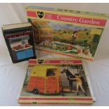 Boxed Sindy horse box and country garden & a boxed Katie cooker