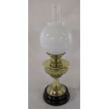 German brass paraffin / oil lamp - Veritas Lamp Works H 60 cm