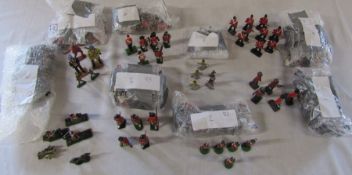 Approximately 172 lead soldiers and accessories