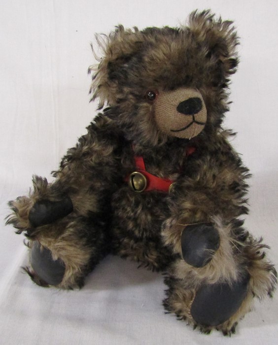 Hermann teddy bear with growler L 36 cm