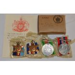 Set of 4 World War II medals, 1939-45 Star, France German Star, Defence Medal & The War Medal with