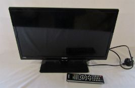 Bush 20" TV with built in DVD player and remote control