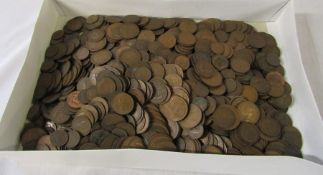 Quantity of pre decimal copper coins