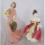 Wade Grace 9 figurine (af) Royal Doulton figurine Southern belle HN 2229