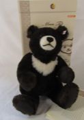 Steiff limited edition Moon Ted teddy bear with growler dark brown H 40 cm 1583/2000 complete with